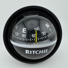 Ritchie Navigation V-57 2 Explorer Dash-mount Compass  Black With Black Dial