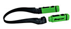 New  Snap-on Neck Light Hands-free Rechargeable  green  With Removable Heads New