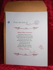 Custom   Personalized Letter From Santa With Homemade Santa Magic Reindeer Food 