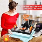 8 In1 Upgrade T-shirt Heat Press 12 x15  Transfer Machine Sublimation Swing Away