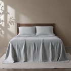 Calm King Gauze Sheet Set Stone