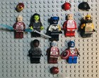 Lego 8 Super Hero Avengers Minifigures Iron Man Gamora Proxima Captain Pepper