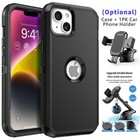 For Iphone 14 Plus Case Shockproof Heavy Duty Rugged Hard Cover Car Phone Holder