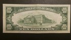1934 A  10 Silver Certificate North Africa Paper Money Bank Note Currency Bill