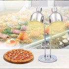 Commercial Heat Lamp Food Warmer Stand 2 Bulbs French Fried Food Warmer 250w New