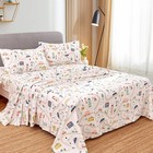 Jsd Car Kids Printed Sheet Set Twin Size  3 Piece Soft Microfiber Twin  