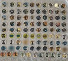 Skylanders Imaginators Complete Set Of 89 Nfc Coins Characters   Crystals    