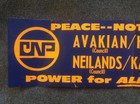 1967 Bumper Sticker Cnp Peace Not Poverty Power For All The People Berkeley