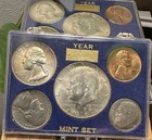 1964 Us Mint Coin Set 90  Silver In Capsule  - Last Of The Silver Sets 