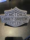 Harley-davidson Motor Cycles Logo Black Metal Hitch Cover For Trailer Receiver