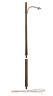 3 Woodland Scenics Just Plug Wooden Pole Street Lights Ho Scale Jp5630