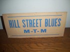 Hill Street Blues 1980s Filming Car Plaque Placard Cast   Crew Pass Parking Sign