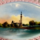 Detroit Water Works Park - Michigan Souvenir Antique China Trinket Dish Bowl