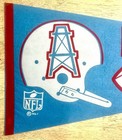 Houston Oilers Vintage 1970    s 12    X 29  Full Size Pennant  Luv Ya Blue