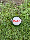 Grolsch Green Embossed Glass Beer Bottle W swing-top Stopper