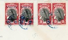 Ethiopia Sc 225 pair  158 pair -addis Ababa backflap -8 iv 1931 blue -no Content