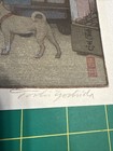 Toshi Yoshida Supper Wagon Authentic Shin Hanga Woodblock Print Block-signed