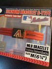 Vintage Arizona Diamondbacks Phiten Titanium Bracelet - Medium- New In Box -