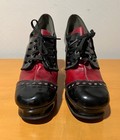 Vintage 70s Platform Shoes Women Hippy High Heel Festival Disco Hippie Sz 8 Boho