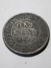 1858 Canada Large Cent  Xf Condition 