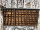 Hamilton Mfg Co Wood Printers Drawer Letterpress Tray Shadowbox Display Case  14