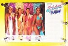 1993 Splashin  Passion Bikini Girls In Waterfall 22x34 Everclear Calendar Poster