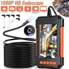 4 3inch Hd Led Industrial Endoscope Borescope 1080p 8mm Inspection Camera Ip67