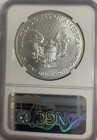 2017  1 American Silver Eagle Ngc Ms69 Brown Label