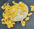 Gold Nuggets 5  Grams Alaska Natural  8 Mesh Gold Dust Creek Hi Purity