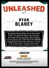 2025 Donruss Racing Unleashed  7 Ryan Blaney