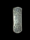    india     Ancient Gandhara Janapada Authentic Old 600 B c Silver Coin Bent Bar 