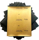9 X 11 X 600 Silicone Carbide Wet Or Dry Sandpaper Sheets - Pack Of 10 Sheets