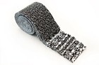 2 5 Inch Black   White Basics Jelly Roll  Cotton Fabric Quilting Strips 16 Pcs