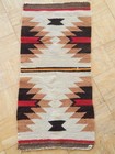 Antique Vintage  Gallup Throw  Navajo Crystal Tradng Post Rug Weaving Early nice