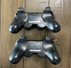 Lot Of 2 Genuine Sony Ps3 Dualshock 3 Sixaxis Wireless Controllers Cechzc2u Oem