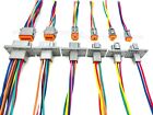 Assembled Flanged Deutsch Dt 2  3  4  6  8  12 Pins Waterproof Connector