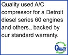 4417 A c Compressor For Detroit Diesel Series 60  03-0609  Abpn83304123