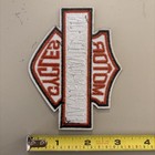Harley-davidson  iron On Patch  Racing   Motorcycle