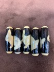 5pcs Rare Excellent Tibetan Old Natural Agate Dzi  rabbit  Beads   