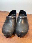 Dansko Womens Slip On Shoes 39   8 5-9 Black Professional Clogs