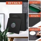 10pcs 7  10   12  Vinyl Record Inner Paper Sleeves Poly Lined Black