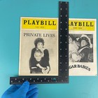 Vintage Playbills Private Lives And Sugar Babies Elizabeth Taylor Mickey Rooney