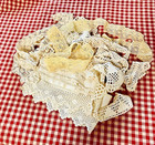 Victorian Antique Lace Edging Cuffs Salvage Lot