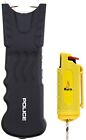 Police Stun Gun Burn Pepper Spray Self Defense Combo - 916 Black