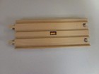 Brio Wooden Railway Rare Double Straight Track Piece  33467 Good Condition