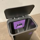 Simplehuman 45 L Rectangular Step Trash Can Cw2080 Brushed Stainless Steel
