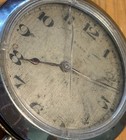 Antique Ct Frisch Geneva Swiss 15j 8 Days Car Boat Dash Clock Working As Is