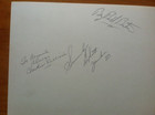 Autograph Doc And Chickie Williams  2 8x10 Color Photo