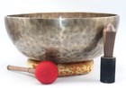 16  Tiger Antique Tibetan Singing Bowl     Hand-hammered In Nepal  seven-metal  