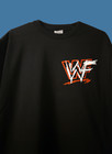 Wwf Attitude Era Logo Black T Shirt Crew Neck Wwf Wwe Wrestling T-shirt